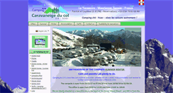 Desktop Screenshot of camping-caravaneige.fr